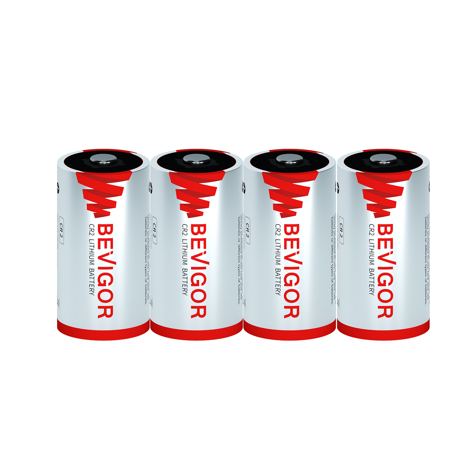 Four CR2 lithium batteries